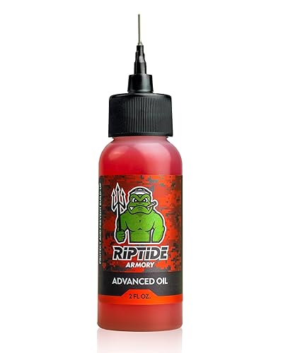 Riptide Armory Advanced - Aceite para pistola Protección y lubricación de grafeno de larga duración Protege y previene la acumulación Seguro en