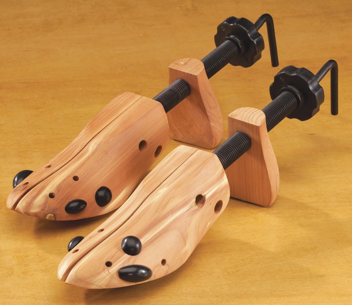 Fox Valley Traders Cedar Deluxe Shoe Stretcher Set of 2