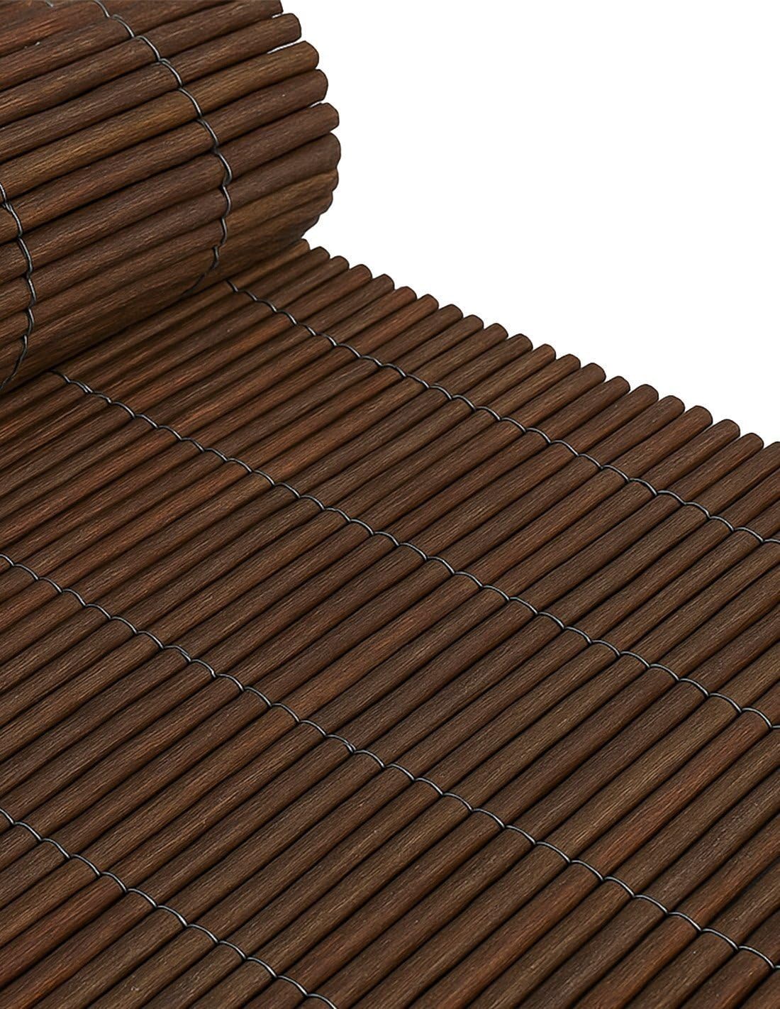 JARDIN202 - Cerramiento Mimbre Natural para Cerramientos y Vallas | Mimbre Natural de Alta Ocultación | 1x3m