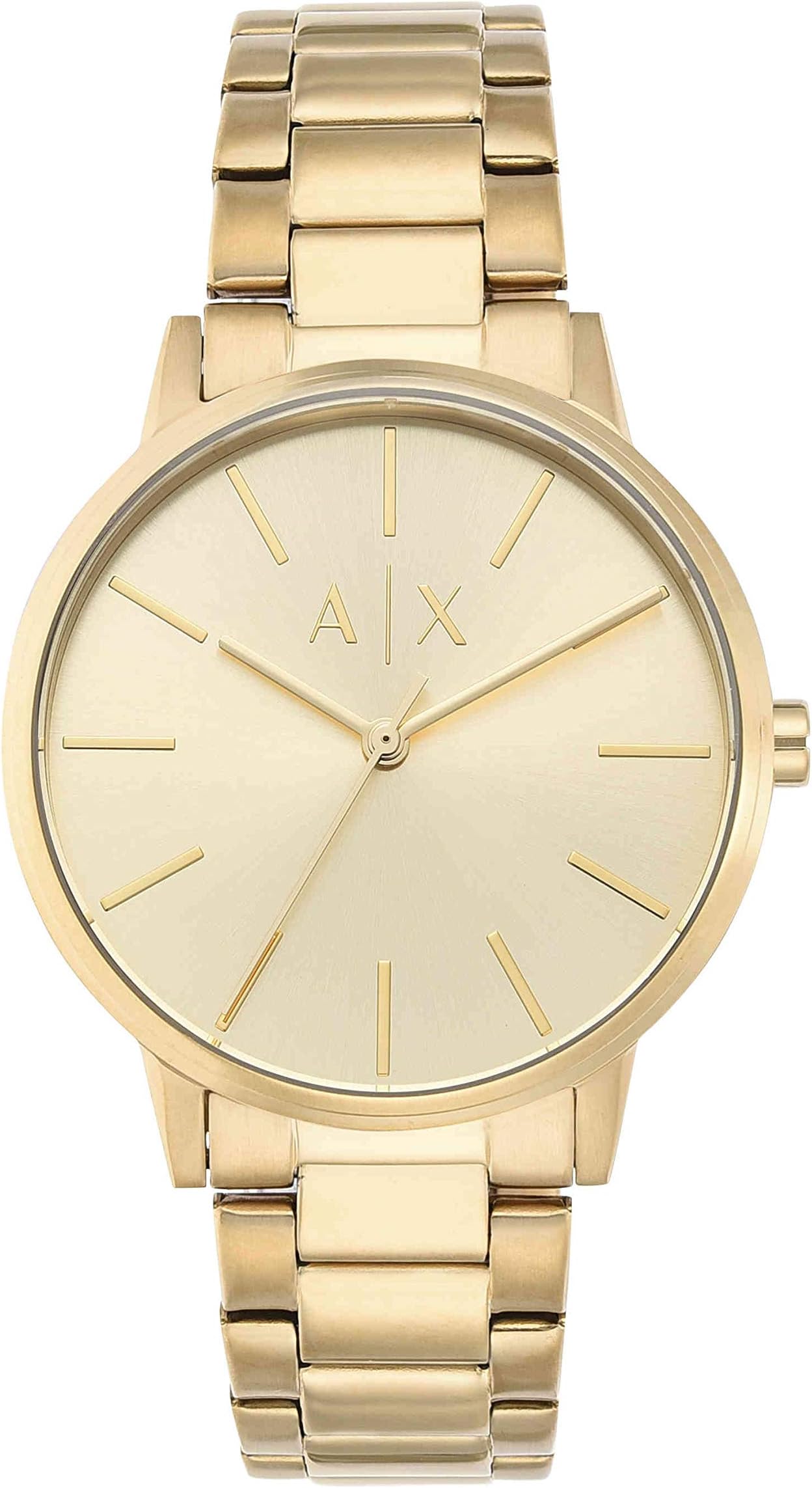 Armani Exchange Cayde Analog Gold Dial Men's Watch-AX2707
