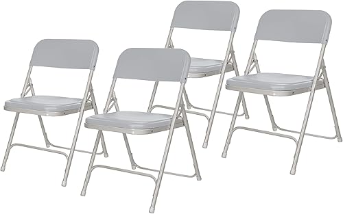 Miniatura 17 de OEF Furnishings OEF800 Series - Sillas plegables de plástico de alta resistencia, asientos ligeros y duraderos para uso en interiores y exteriores,