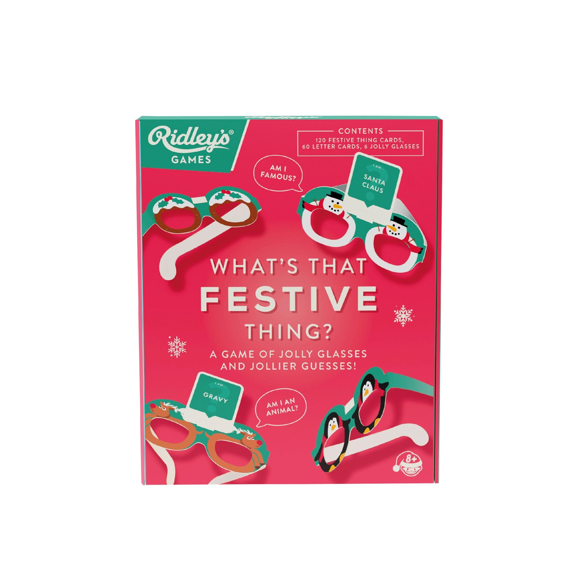 Ridley’s | What's That Festive Thing? | Christmas Party Game | Ages 8+ | 2-6 Players | 20+ Minutes Playing Time