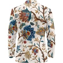 TOADDITDOBlazer Suit for Men Suit Jackets Lightweight Sport Coats One Button Business Wedding Prom Blazer with 2 Pockets