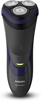 Philips Shaver series 3000 Dry Electric shaver S312006 ComfortCut Blade System 4direction Flex Heads