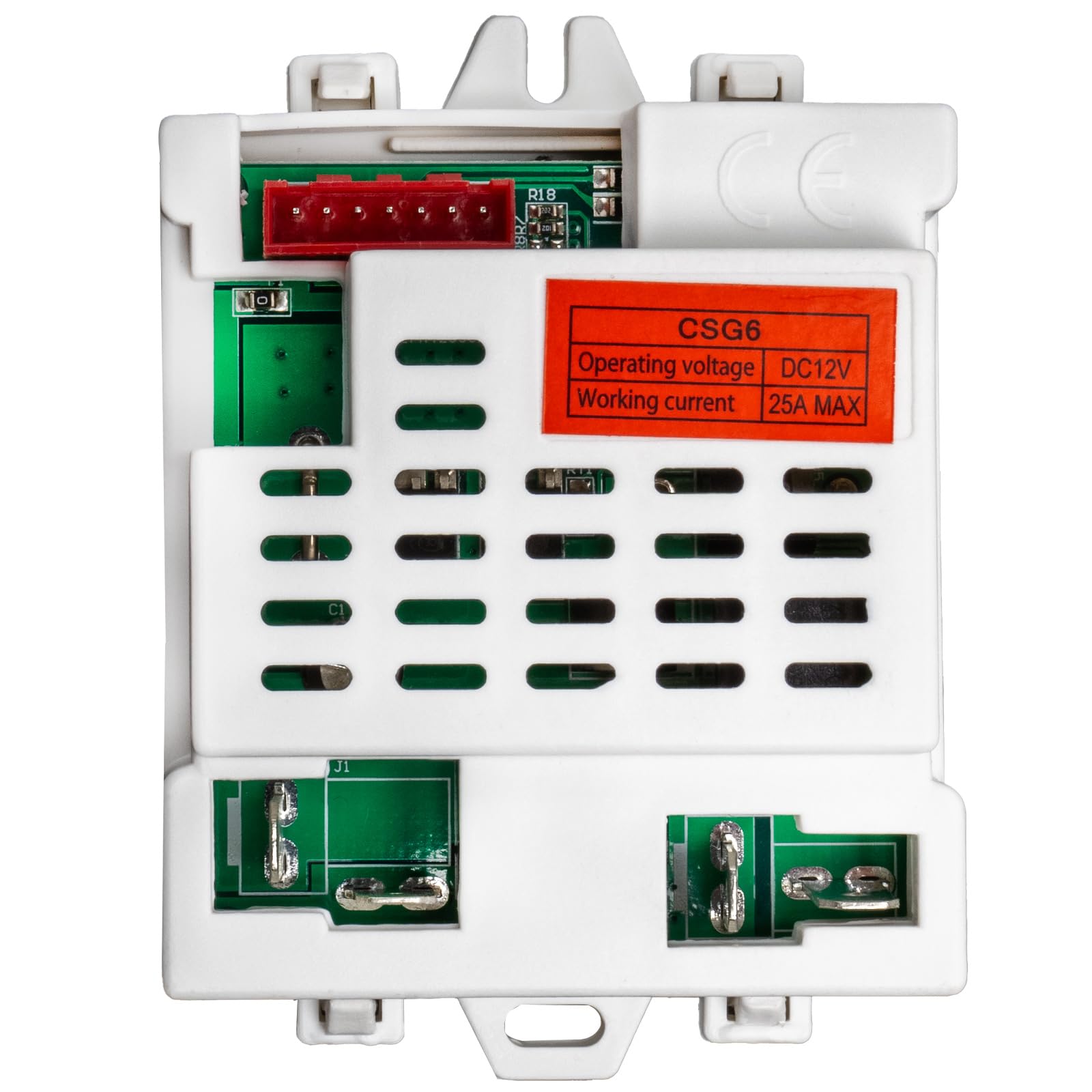 KidsEnergy CSG6 12V Receiver Controller for Ride on ATV Control Box Compatible with Power Wheels Replacement Parts