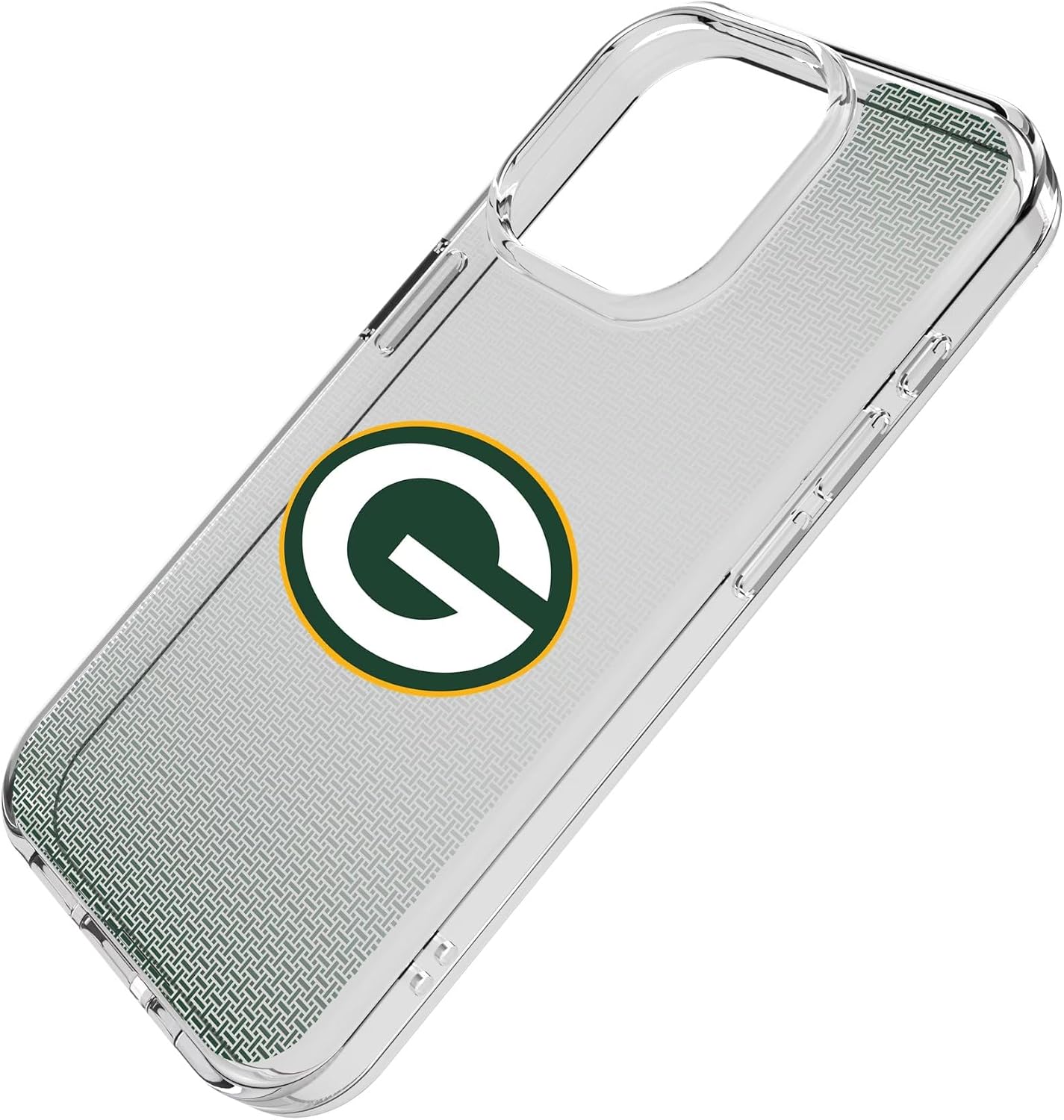 Keyscaper Green Bay Packers Linen Logo Clear Case for iPhone