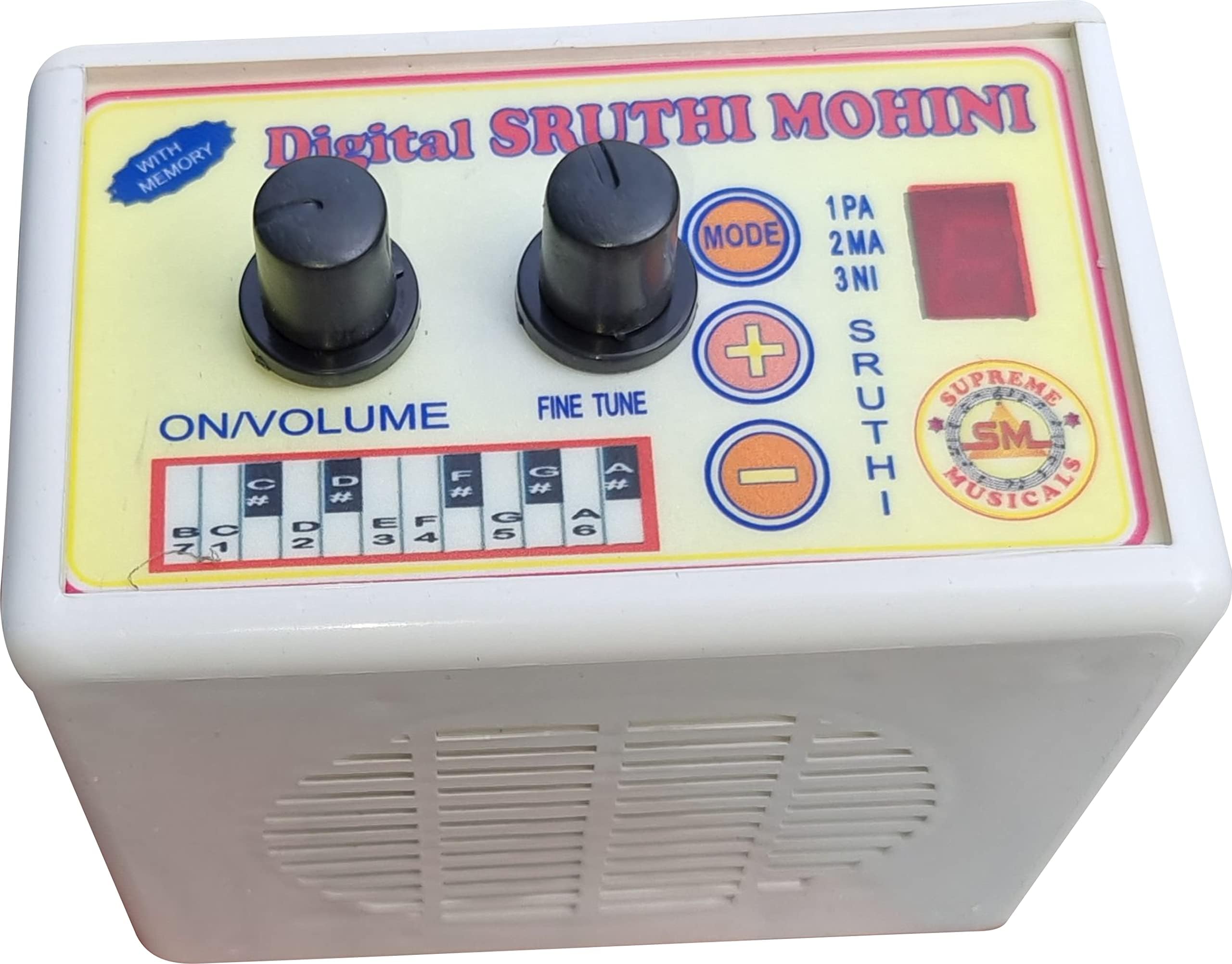 Supreme Musicals Sruthi Mohini Mini (Electronic Tanpura/Tamboora)/ Sruthi box Amazon.in