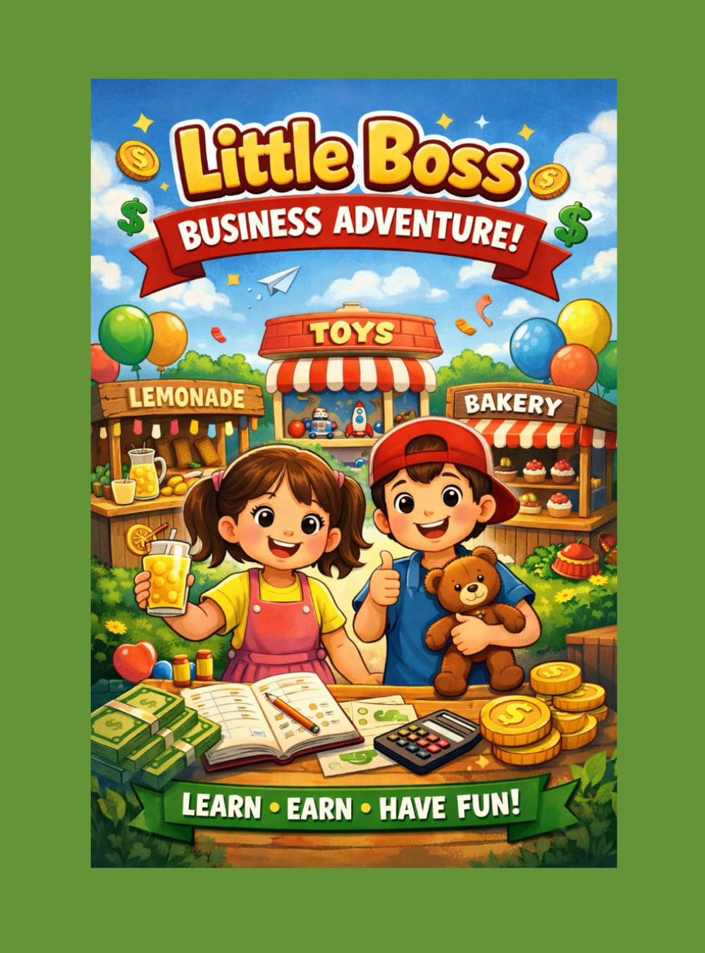 I Can Be An Entrepreneur: Teaching kids business early- A fun coloring book for little bosses. Ages (2-8)