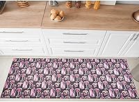 Vista 20 de Benissimo - Alfombra de lavandería de 24 x 56 pulgadas, alfombra de goma antideslizante, algodón, lavable a máquina, alfombra de corredor para baño