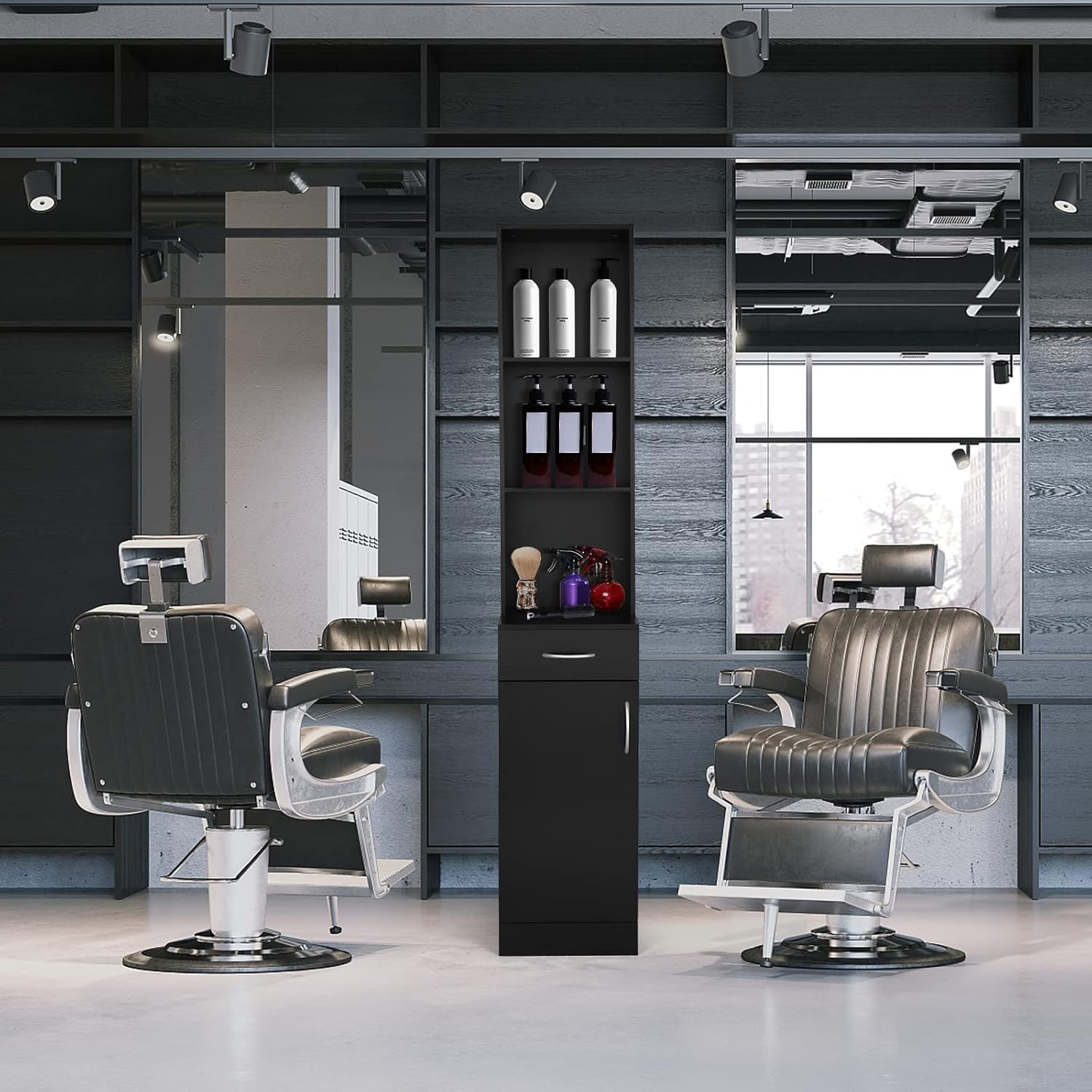 OmySalon Salon Hair Styling Station, Barber Storage Kenya Ubuy