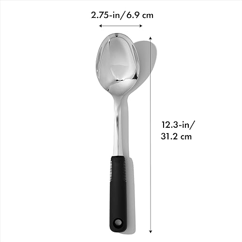 Vista 2 de OXO Good Grips - Cuchara de acero inoxidable