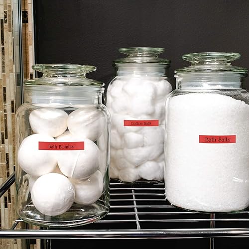 Miniatura 196 de Brother - Cinta de etiquetas laminadas P-touch M31, prémium, 0.47 pulgadas de ancho x 26.2 pies de largo, negra sobre transparente mate Negro sobre