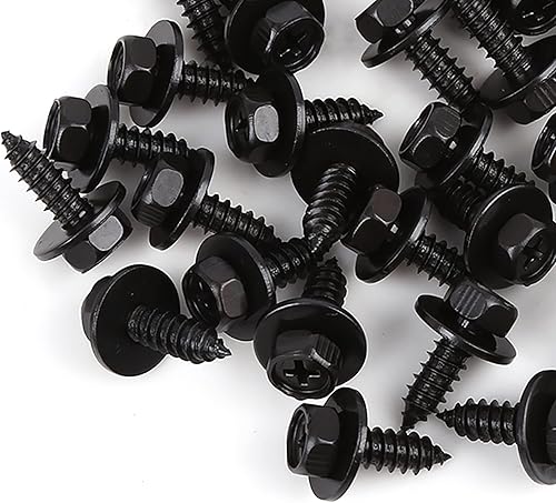 Miniatura 4 de uxcell 30pcs Tornillo Retenedor Guardabarros Liner Bajo Tornillo de cubierta para Toyota 90159-60498