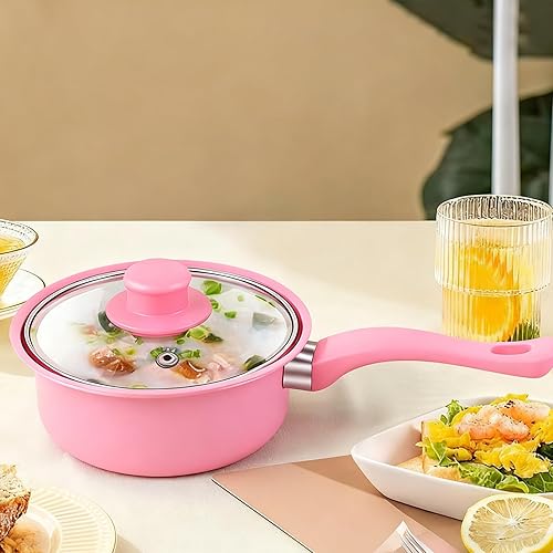 Miniatura 3 de Juego de ollas y sartenes de hierro fundido, hermoso juego de utensilios de cocina antiadherentes de 13 piezas, utensilios de cocina de inducción