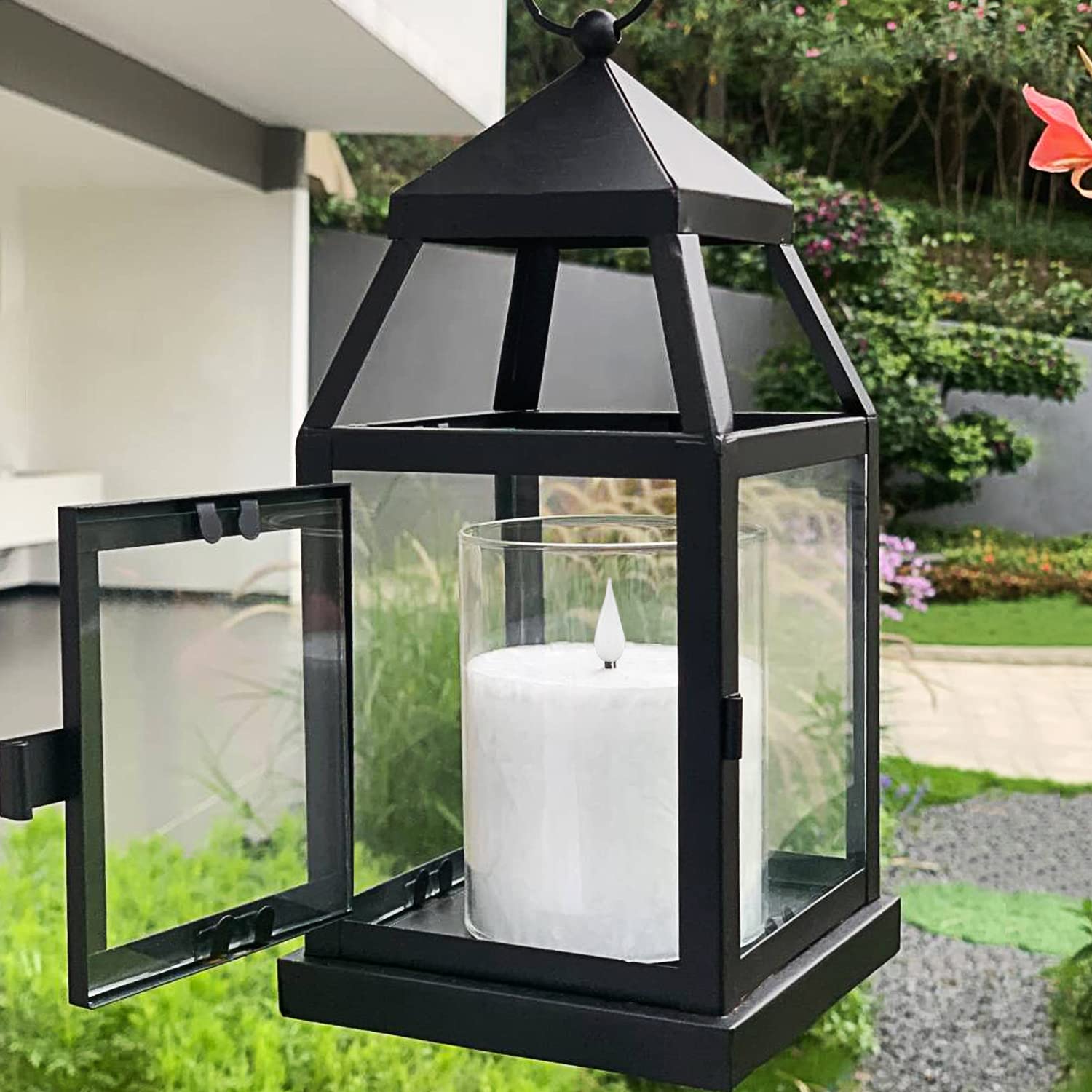 salipt Bougies LED Flamme Vacillante, Bougie LED en Verre salipt Bougies LED Flamme Vacillante, Bougie LED en Verre