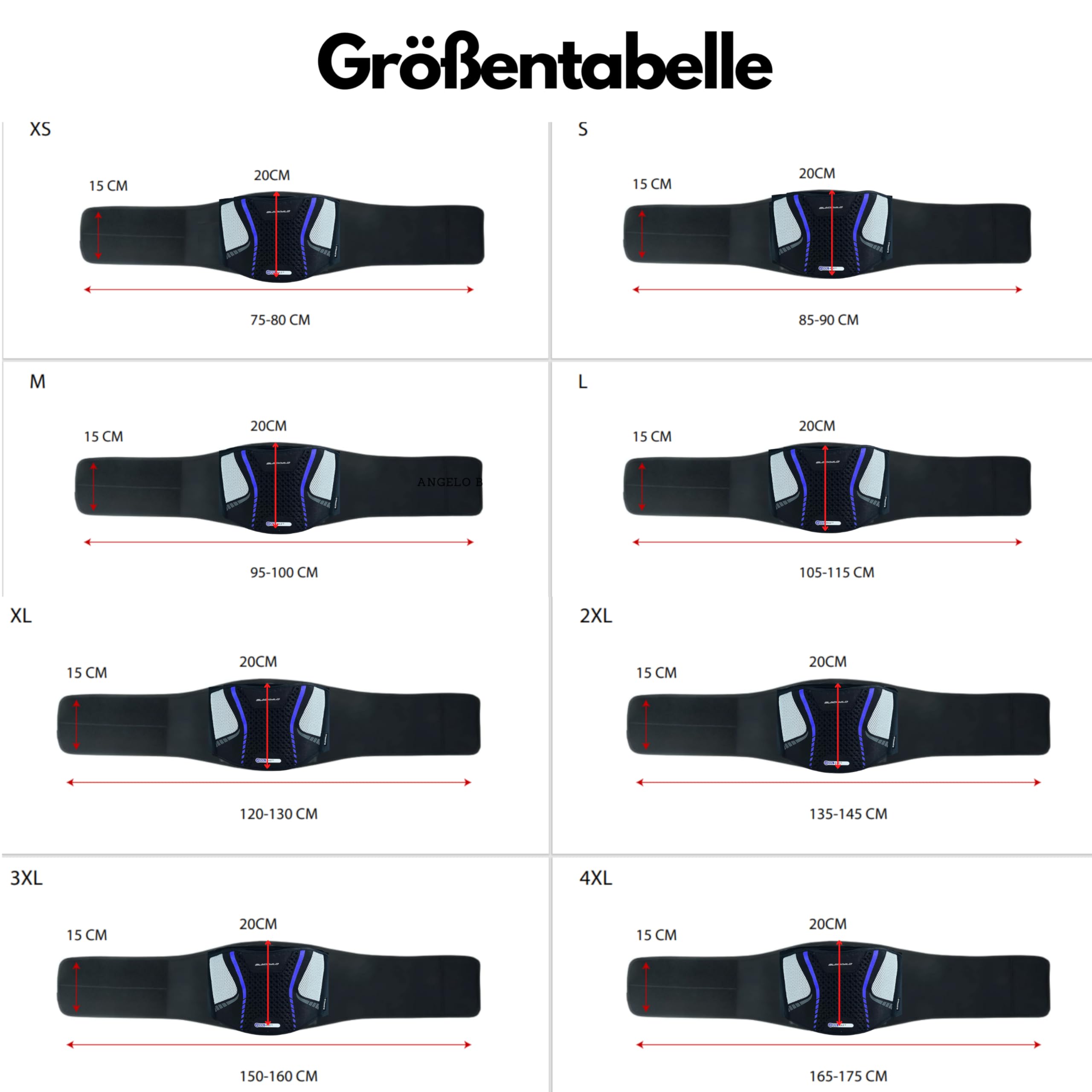 Blackwwild Ceinture lombaire moto | Coolmax® ceinture lombaire moto homme femme été | Coolmax® Kidney Belt vous aide à rester au frais et au sec | Ceinture lombaire