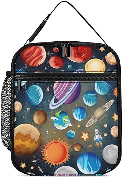 Planet Lunch Bag Insulated Reusable Mini Thermal & Cooler Box