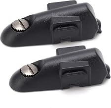 Dilwe 2Pcs Walkie Talkie Earpiece Adapter Compatible for Motorola GP328 HT‑750/1250/1550 MTX850LS/950 Earpieces & Mics with 2 Pin PlugEntertainment facilities