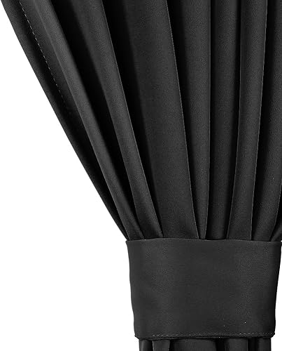 Miniatura 3 de PANOVOUS Cortinas pequeñas para ventana de puerta delantera, Navidad, panel de cortina opaca para puerta francesa para privacidad, cortina de puerta