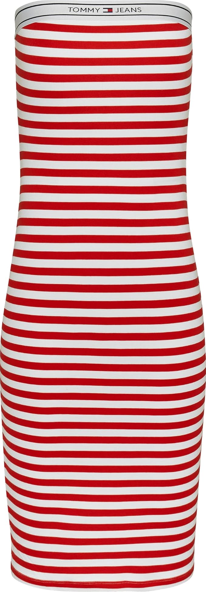 Tommy Hilfiger Tjw Logo Tape Stripe Tube Dress Elbise Kadın