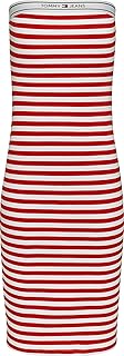 Tommy Hilfiger Tjw Logo Tape Stripe Tube Dress Elbise Kadın