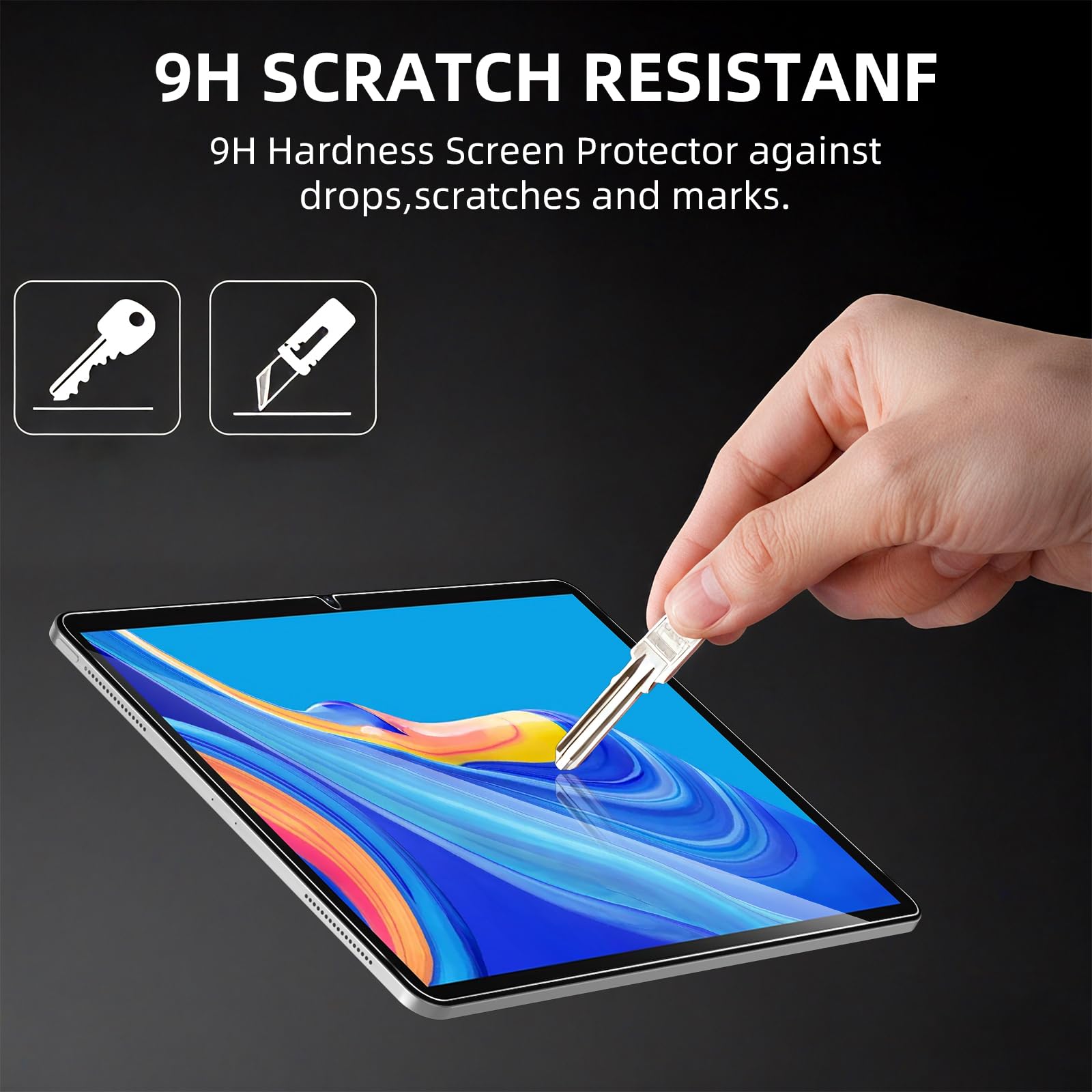 DOOGEE U11 U11 Pro Tab A9 Pro+ A9+ 11" Vetro Temperato Pellicola Protettiva 9H HD