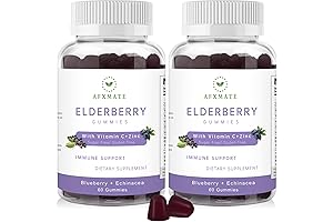 afxmate Sambucus Elderberry Gummies: Enhance Immune Support with Every Gummy
