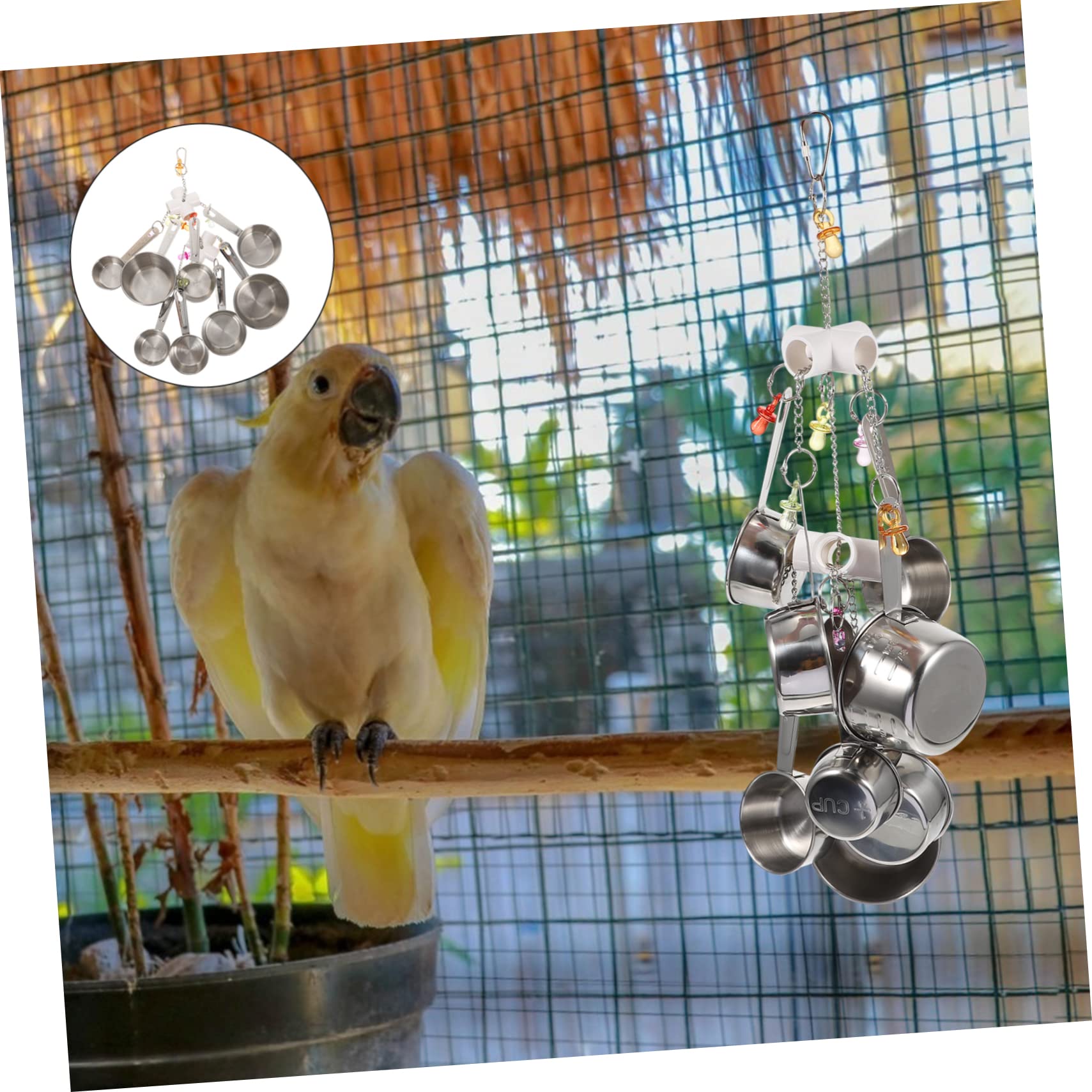 1pieza Parrot Chewing Toy para y Aves Juguete De Masticar para Aves Accesorios Cockatiel y Conure