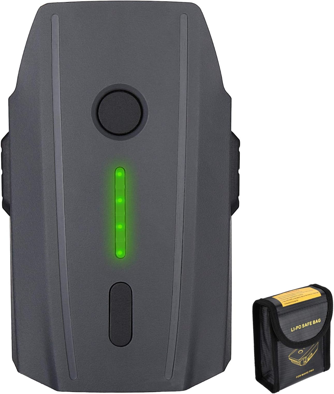 Mavic Pro Battery 3830mAh Battery Replacement for 11.4V DJI Mavic Pro,DJI Mavic Pro Platinum,DJI Mavic Pro White with Battery Safe Bag(Not Fit for Mavic 2)