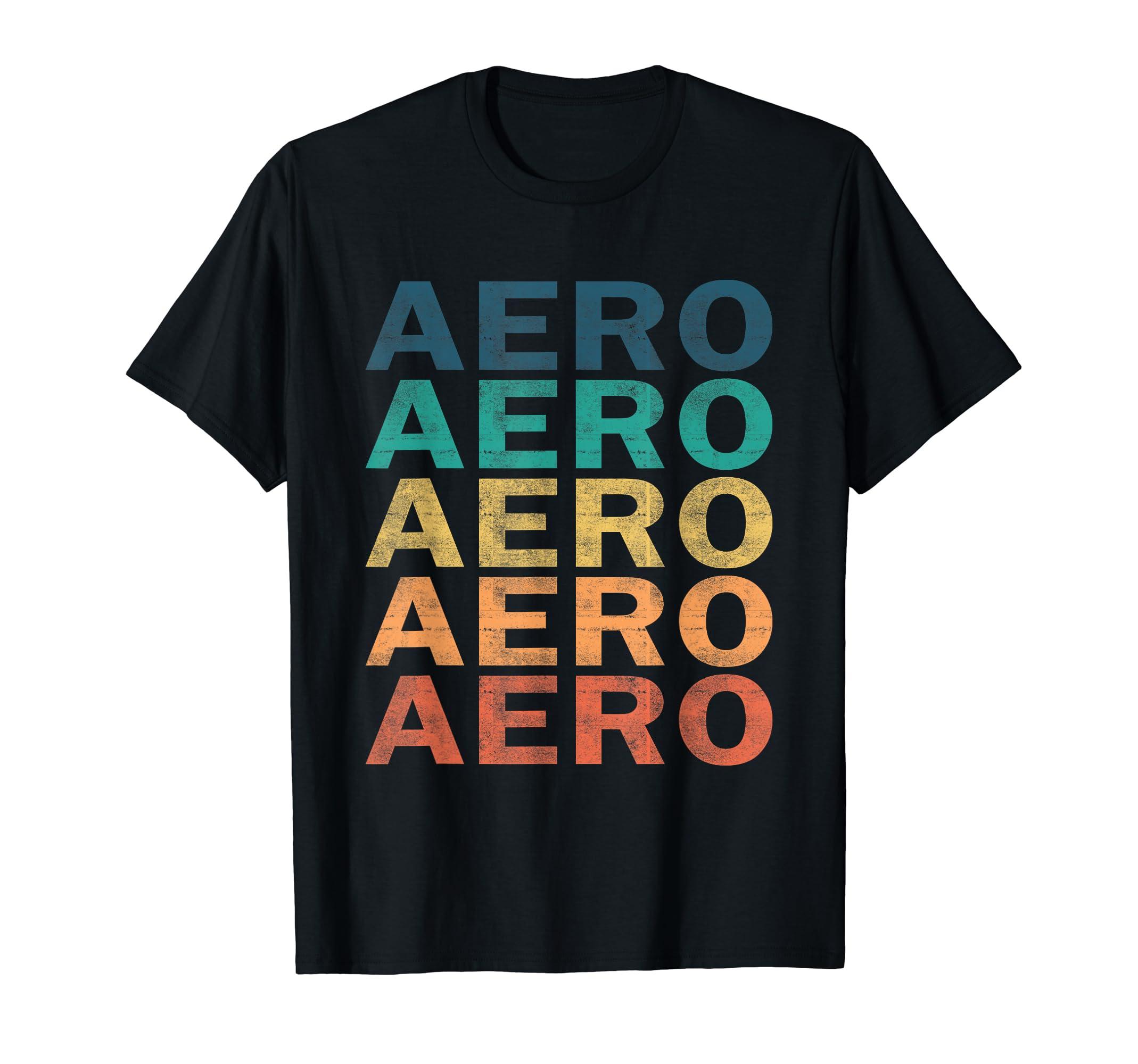 Aero NameAero - Vintage Retro Aero Name T-Shirt