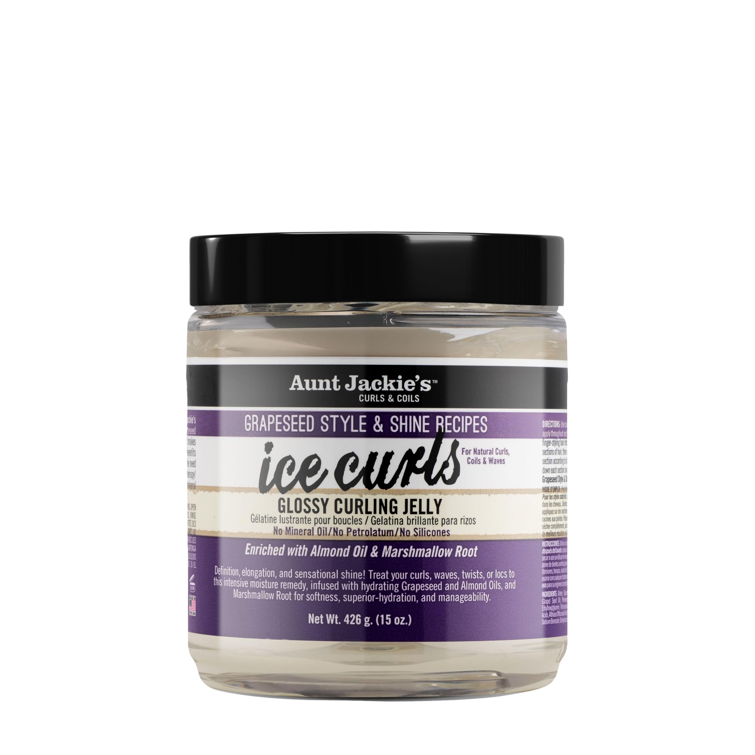 Aunt Jackie's Grapeseed Ice Curls Curling Jelly