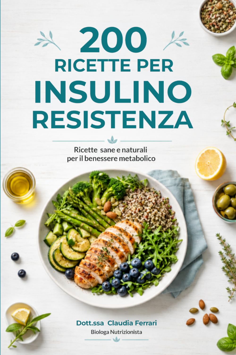 200 Ricette per Insulino Resistenza: piatti sani e gustosi per riequilibrare la glicemia, perdere peso e ritrovare l'energia con rimedi naturali (Ricette per la tua salute)