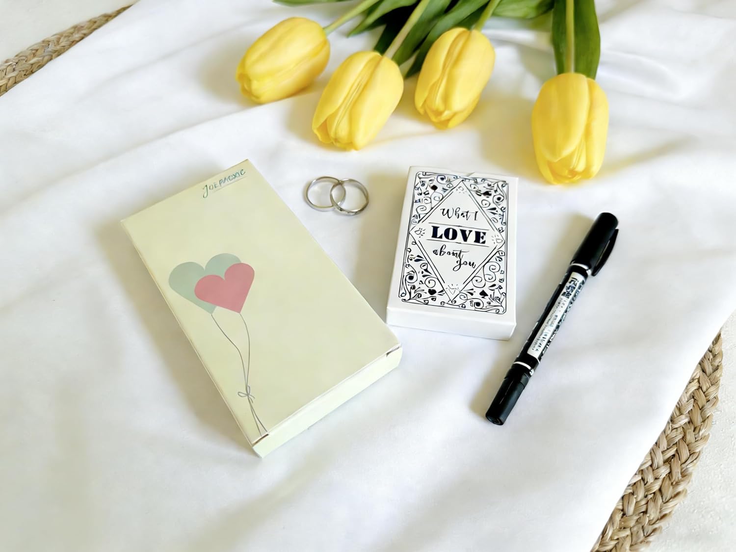 52 What I Love You Playing Cards, Valentines Day Gifts for Him, Her, Romantic Gift for Men, Husband, Boyfriend, Women Girlfriend, Wife, Gifts for Anniversary, Birthday, Christmas