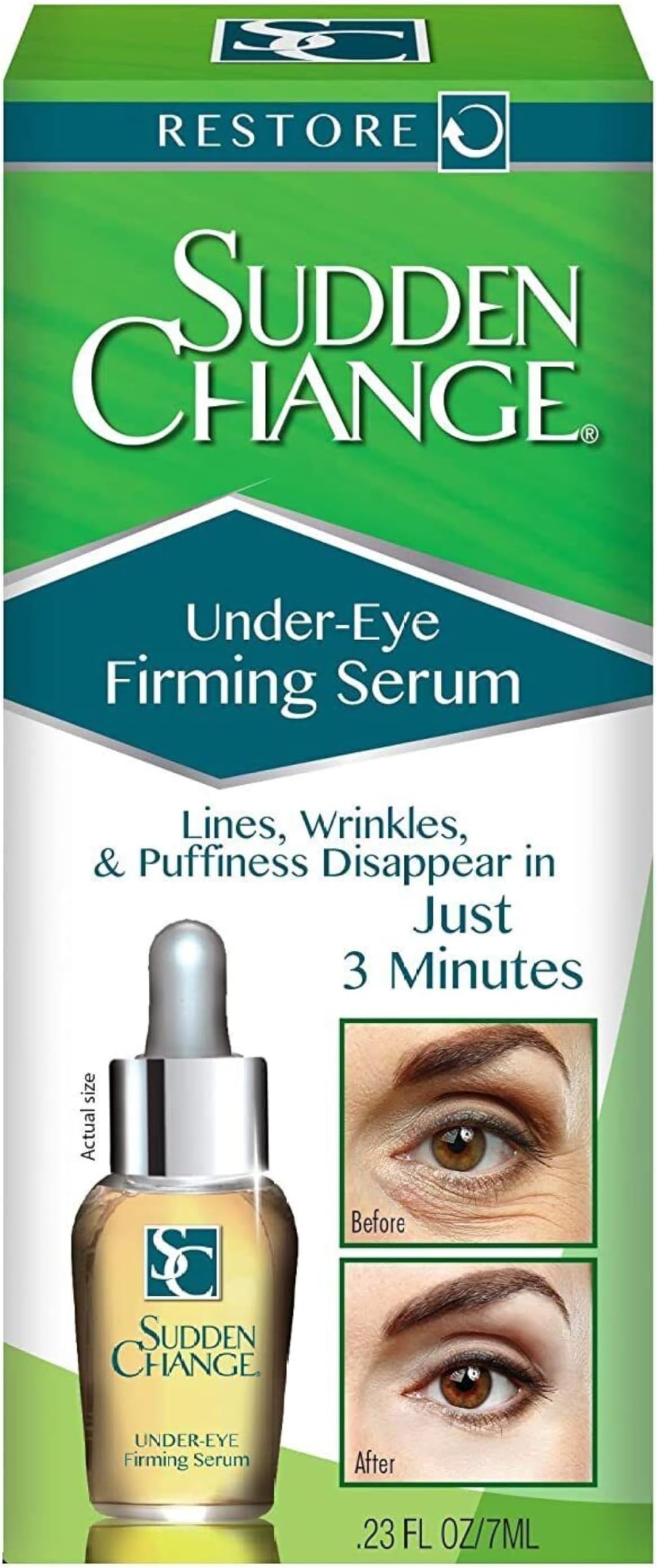 Sudden Change Under-Eye Firming Serum 0.23 oz (Pack of 6)