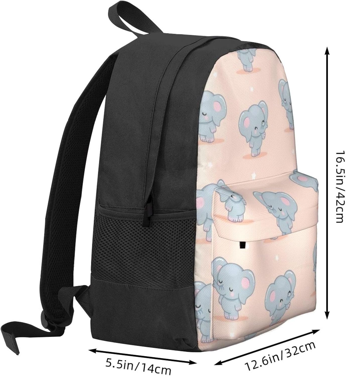 [Tyree] リュック リュックサック 象 面白い おしゃれ 人気 バックパック カジュアルリュック 大容量 メンズ レディース