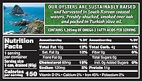 Vista 2 de Crown Prince Ostras ahumadas naturales en aceite de oliva puro, latas de 3 onzas (paquete de 18)
