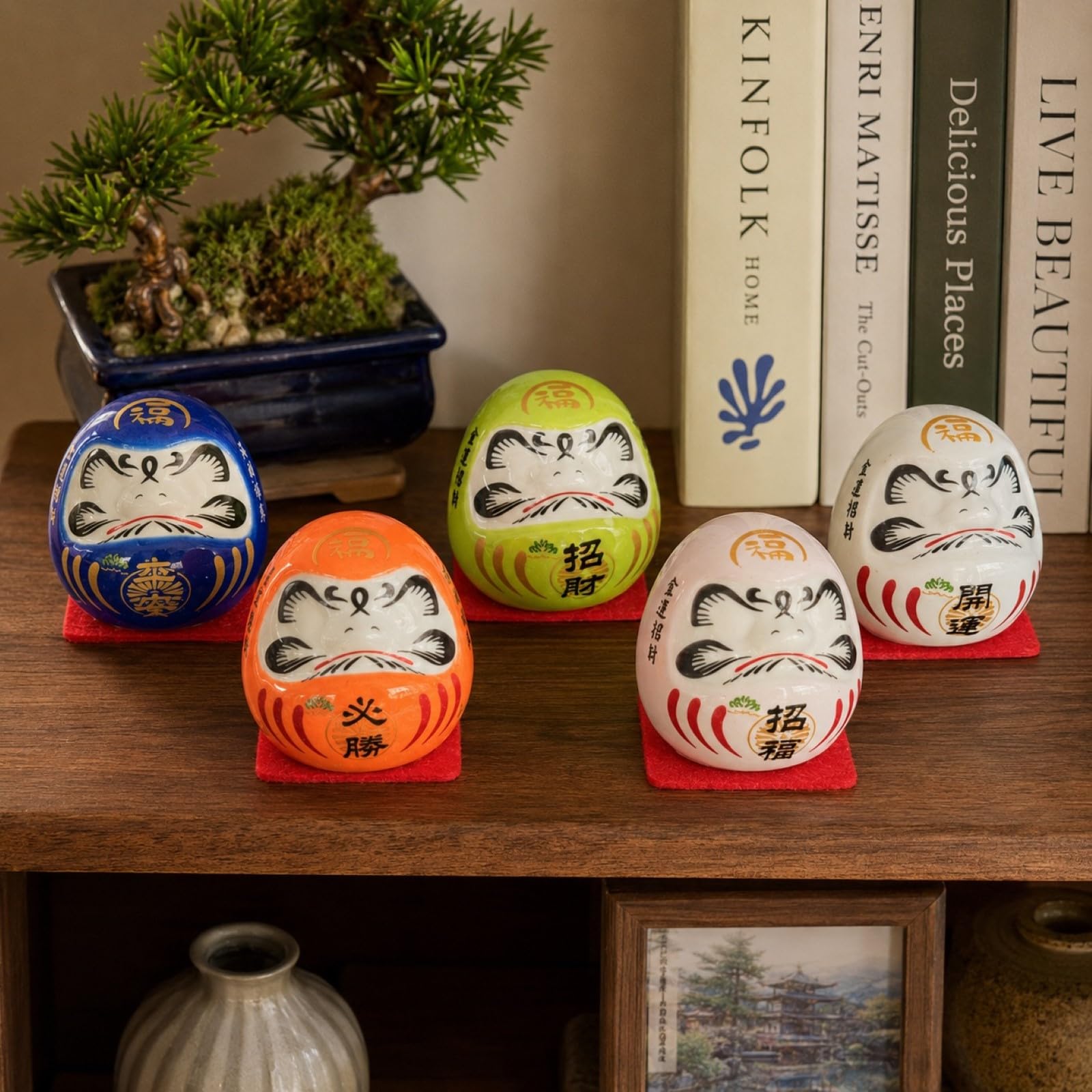 羅本製所 Copiapoa Daruma 入手困難セット Amazon.com: LOGOFUN 5PCS Small Daruma Figurine Japanese Daruma