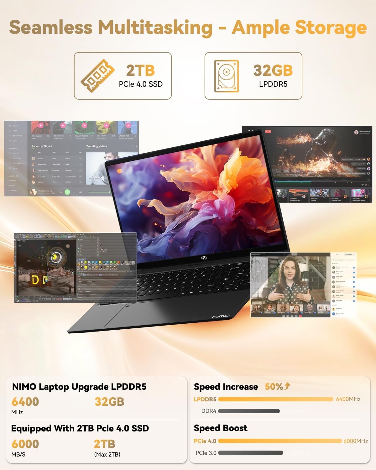NIMO 15.6" Light-Gaming-Laptop: Testado 7 dias para gamers e produtividade