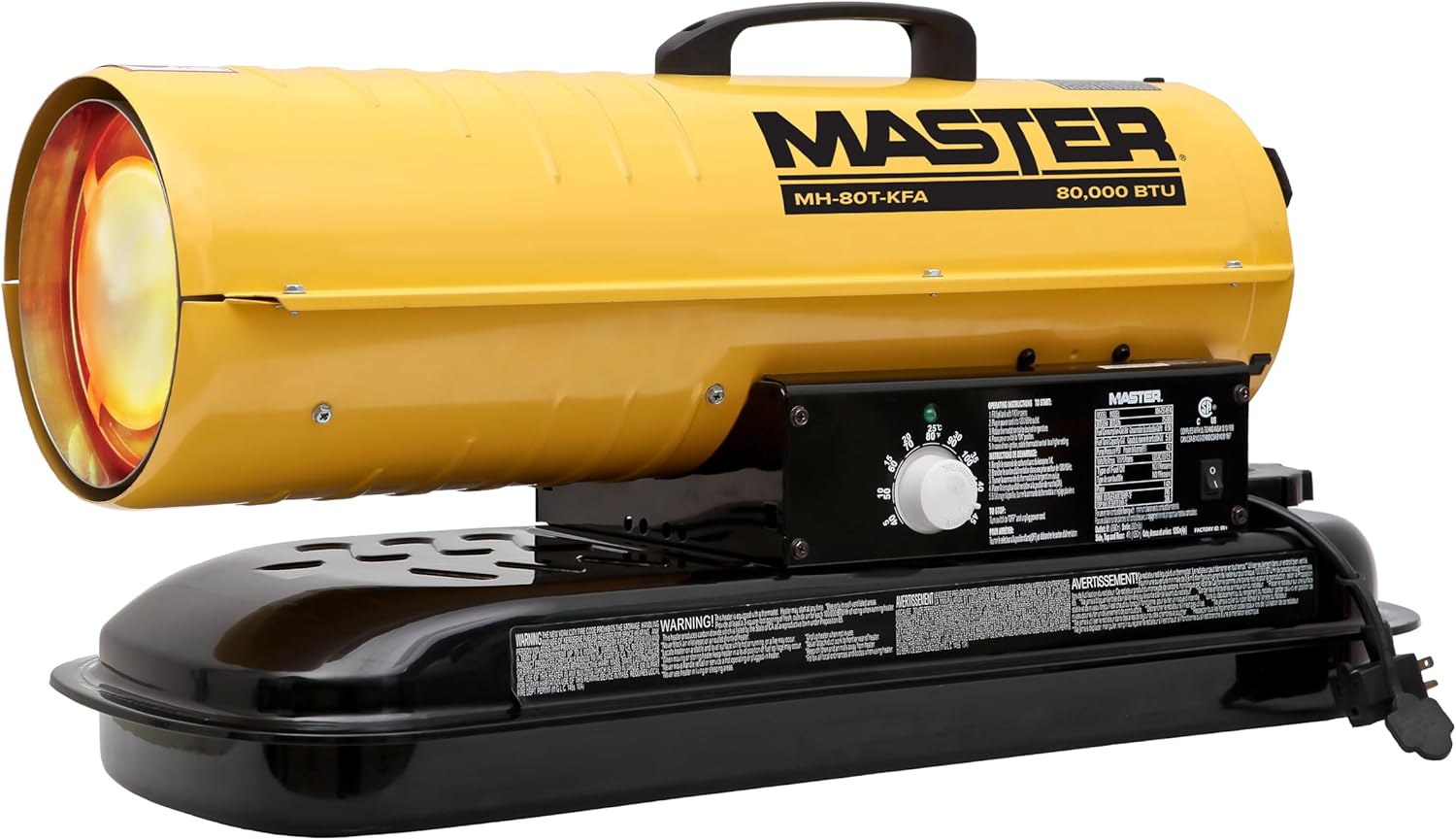 Master 80,000 BTU Battery Operated Kerosene/Diesel Brunei Ubuy