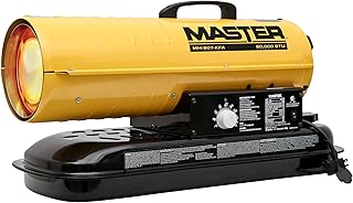 Master 80,000 BTU Battery Operated Kerosene/Diesel Forced...