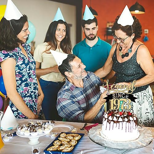 Miniatura 7 de Legend Since 1983 - Decoración para pastel de cumpleaños de 40 años, divertida decoración de 40 años y fabulosa, suministros de decoración de fiesta