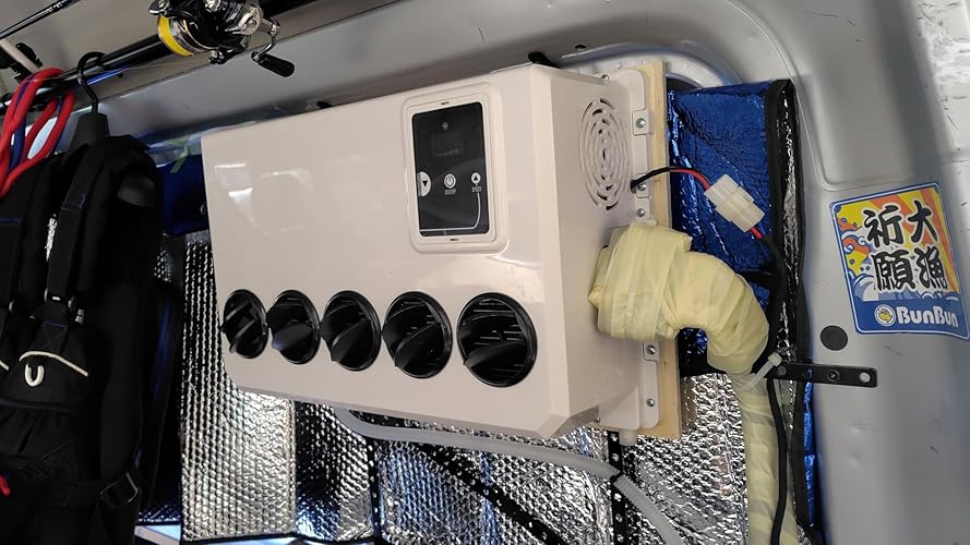 Amazon.co.jp: NEKPOKKA 12V 電動エアコン RV、トラック、バン