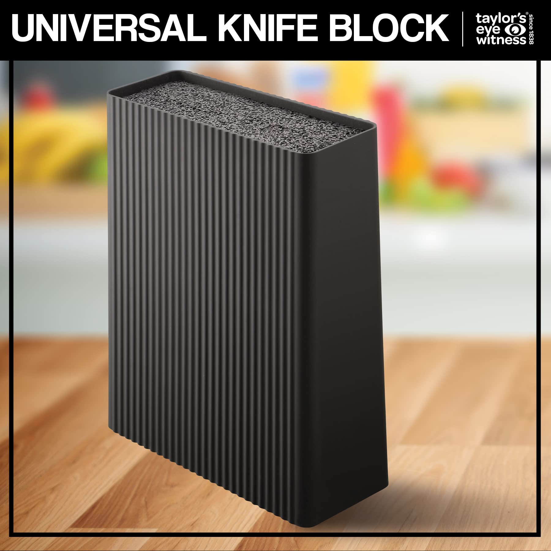 Messeraufbewahrung (Universal-Messerblock – Soft Touch)