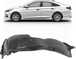 Front Fender Liner Inner Panel Compatible with 2015-2017 Hyundai Sonata Replacement for HY1248154 86811C2000 Wheel Liner Splash Shields Guard Driver Side without Hybrid and Sport Bumper