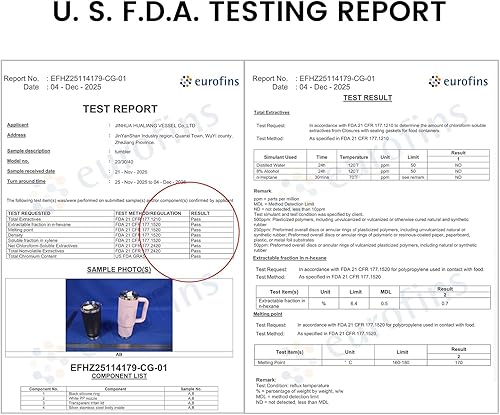 Miniatura 9 de Vaso aislado al vacío de 20 onzas con asa, taza de café de acero inoxidable de doble pared con boquilla desmontable para pajilla, sin BPA,