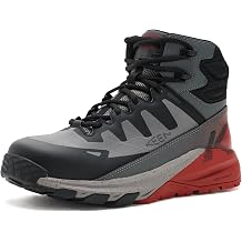 KEEN Utility Targhee Blur Waterproof Work Boots Carbon Toe