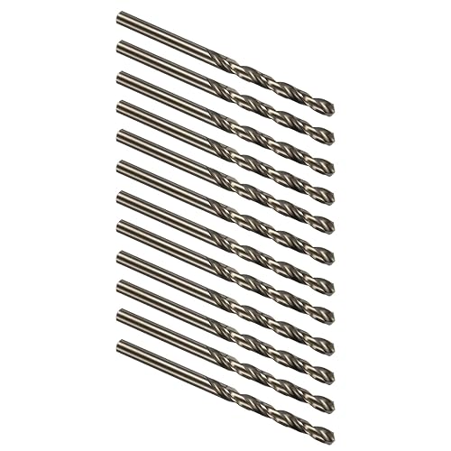 Miniatura 27 de Juego de brocas helicoidales de acero de alta velocidad M35 para metal, madera, plástico, acero de alta velocidad, cobalto, cobalto, 1 pieza, 5/16