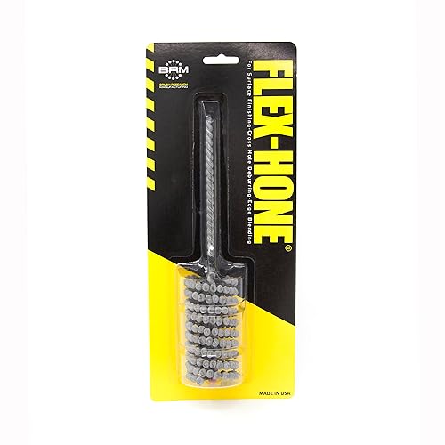 Miniatura 76 de Brush Research BC Flex Hone estándar para cilindros de freno, hidráulica y guías de válvulas, óxido de aluminio, 1-1/8 pulgadas de diámetro, grano
