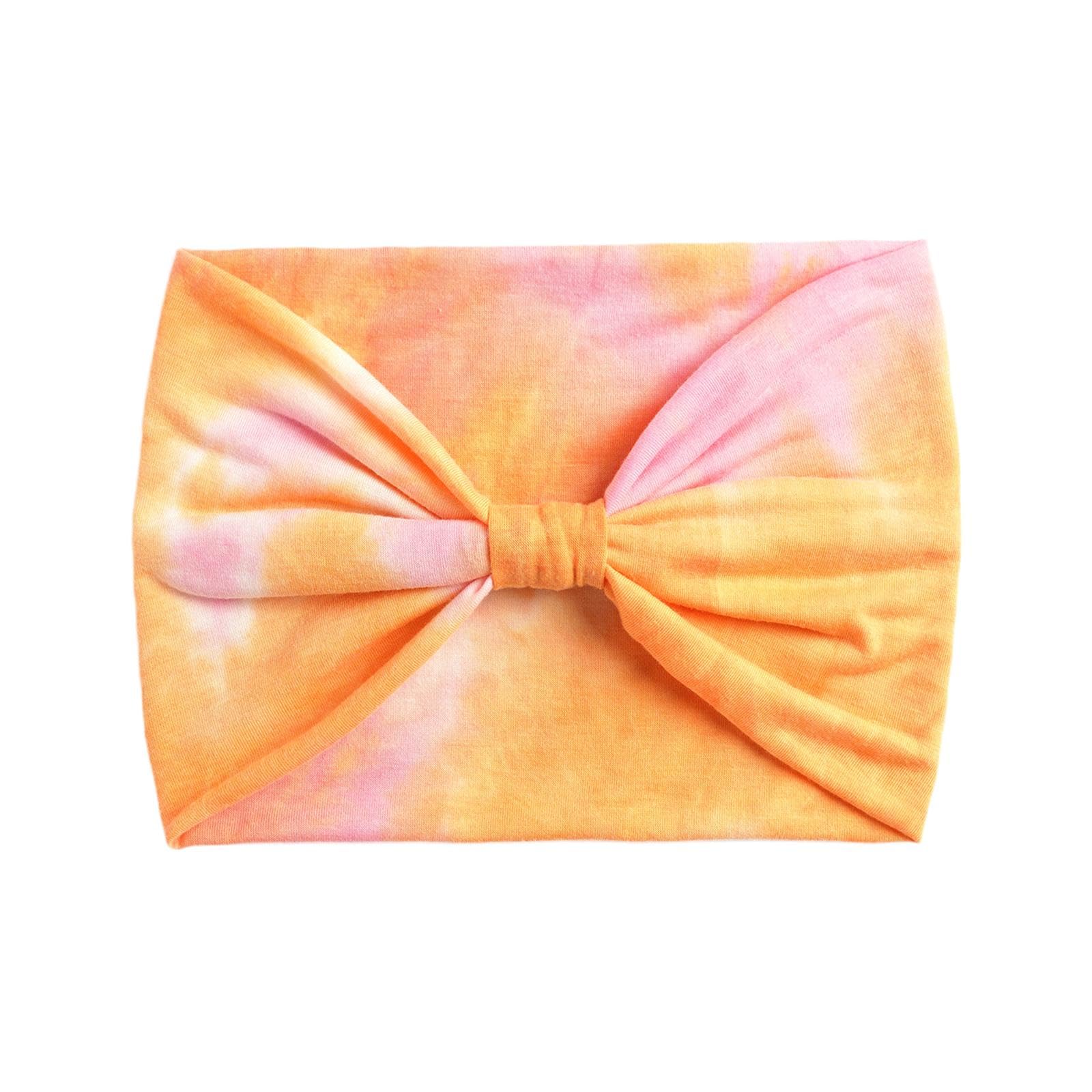 Women Wide Headband Tie Dye Head Scarf Sweat Absorbent Soft Stretchy Bandana Style E | Clothing, Shoes & Accessories | Womens Accessories | Hair Accessories-image-49