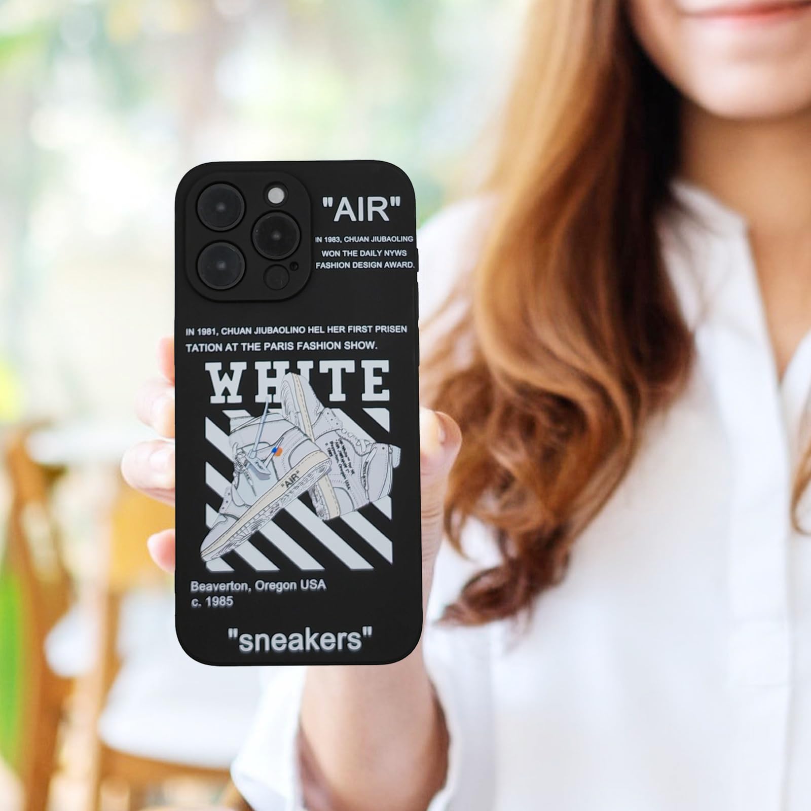 Funda compatible con iPhone 14 Pro Max, diseño de tenis de baloncesto, protección delgada de silicona suave con funda para iPhone 14 Pro Max, funda negra para hombres, mujeres, niños y